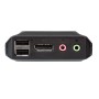 Switch KVM per doppio schermo DisplayPort (ThunderBolt) 2 USB