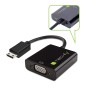 Cavo Convertitore Adattatore da HDMI&trade mini C a VGA con Micro USB e Audio
