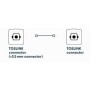Cavo ottico digitale audio Toslink/Toslink 2 m
