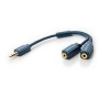 Cavo Sdoppiatore Stereo Jack 3.5 mm 10 cm Alta Qualit&agrave