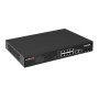 Smart Switch Web a Lungo Raggio 12 porte Gigabit PoE+ VLAN con 2 porte Gigabit RJ45 e 2 porte SFP, GS-5210PL