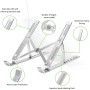 Supporto Pieghevole in Alluminio per Notebook Tablet e Smartphone da 10'' a 16''