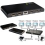 Splitter HDMI 4K 60Hz HDR 3D 4 vie