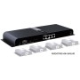 Extender Splitter 4 vie HDMI con IR su Cavo CAT6/6a/7 fino a 120m