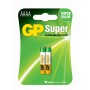 Blister 2 Batterie AAAA Mini Stilo GP Super