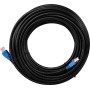 Matassa U/UTP Cavo Patch Cat.6 CCA 30m da Esterno Nero/Blu