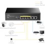 Switch PoE+ 6 Porte 10/100M 60W, FS1006P