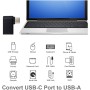 Adattatore USB 3.2 Gen.1 USB-C&trade Maschio/A Femmina 90&deg