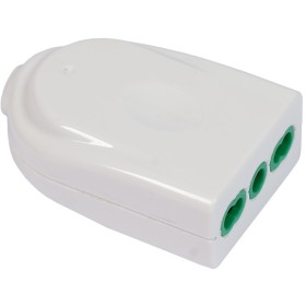 Presa Bipasso Italiana 2P+T 16A Bianco