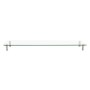Stand Supporto da Scrivania in Vetro Trasparente per Monitor e Laptop