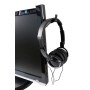 Supporto Cuffie Adesivo Universale per Monitor e Scrivania Nero (2 Pezzi)