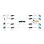 Trasmettitore Matrix HDMI HDbitT Extender fino a 120m over IP