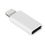 Mini Adattatore Ricarica Sincronizzazione USB-C&trade a Lightning&reg Bianco
