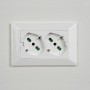 Multipresa Universale da Incasso con Doppia Presa Bipasso Italiana Schuko Bianco