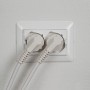 Multipresa Universale da Incasso con Doppia Presa Bipasso Italiana Schuko Bianco
