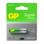 Confezione 4 Batterie GP Super Alcaline Stilo AA 15A/LR6