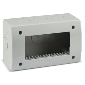Contenitore Autoportante IP40 S44 per Minicanali 4 Moduli Bianco