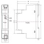 Alimentatore su Guida DIN 12V 1,25A 15W