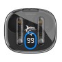Auricolari Wireless Bluetooth v5.3 Custodia di Ricarica con Display Nero
