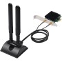 Adattatore WiFi AX3000 Scheda plug-in WLAN PCI Express 3000 MBit/s Bluetooth 5.0, EW-7833AXP
