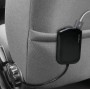 Caricatore da Auto 2 USB + 2 USB per Passeggeri Posteriori 24W