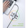 Adattatore Convertitore USB tipo A a RJ45 Gigabit con Hub 3 Porte USB 5 Gbps