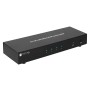 Switch KVM DisplayPort  1.2 e USB 2.0 4 porte con hub e audio
