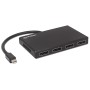 Splitter Hub Mini DisplayPort a 4 porte DisplayPort con MST