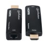 Extender HDMI Over Ethernet 1080p Compatto Nero