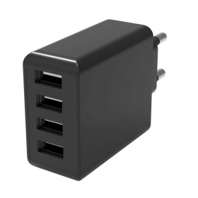 Caricatore da Muro a 4 porte con USB tipo A 24W
