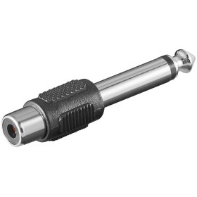 Adattatore Audio 6.3mm Mono Maschio a RCA Femmina