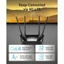 Router WiFi 4G LTE con Sim 300Mbps Porta LAN/WAN, LT400