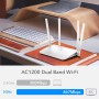 Router WiFi Dual Band AC1200 Gigabit, WR1300