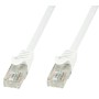 Cavo di rete Patch in CCA Cat.5E Bianco UTP 0,5m