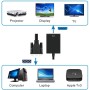 Adattatore Convertitore VGA a HDMI con Supporto Audio via USB