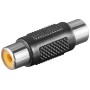 Adattatore audio singolo RCA Femmina/Femmina