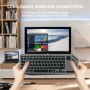 Tastiera Bluetooth Wireless 2,4 GHz per Smart TV Retroilluminata con Touchpad