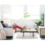 Tastiera Bluetooth Wireless 2,4 GHz per Smart TV Retroilluminata con Touchpad