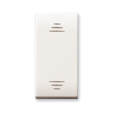 Domus S44 Interruttore 1P 16AX Illuminabile Bianco Lucido