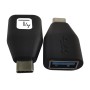 Adattatore Convertitore USB-C&trade Maschio a USB-A Femmina Nero