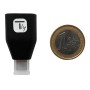 Adattatore Convertitore USB-C&trade Maschio a USB-A Femmina Nero