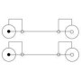 Cavo Prolunga M/F 2xRCA 10mt