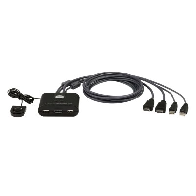 Switch KVM Cablato HDMI FHD USB a 2 porte, CS22HF