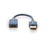 Cavo Adattatore Flessibile HDMI M/F 0,1m Alta Qualit&agrave