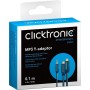 Cavo Audio Stereo 2 RCA F a Jack 3.5 mm M 0,10 m Alta Qualit&agrave