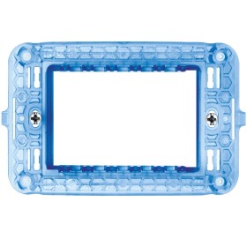 Supporto con Viti S44 per Scatole Rettangolari 3 Moduli