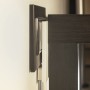 Spina Schuko 16A 2P+T Salvaspazio Super Sottile Smontabile Angolata Bianco