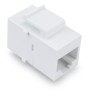 Accoppiatore Keystone RJ45 F/F Cat.5E UTP Bianco