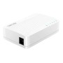 Switch Ethernet Desktop Compatto 5 Porte 10/100 Mbps Bianco