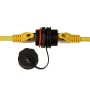 Accoppiatore RJ45 Cat.6A da panello IP68